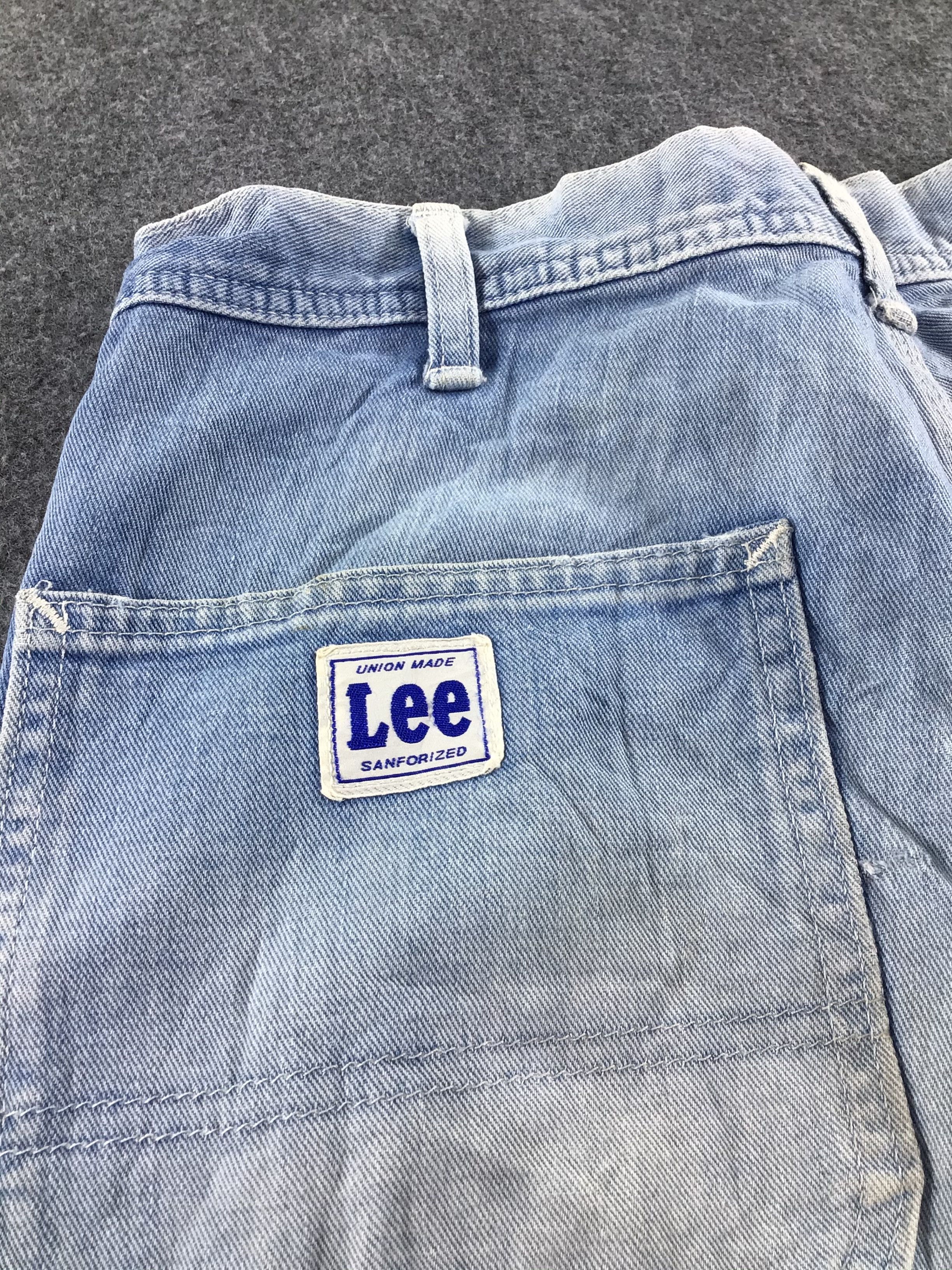 Lee × Vintage Vintage Lee Work Wear Jeans-JM138 Size US 31 - 5 Thumbnail