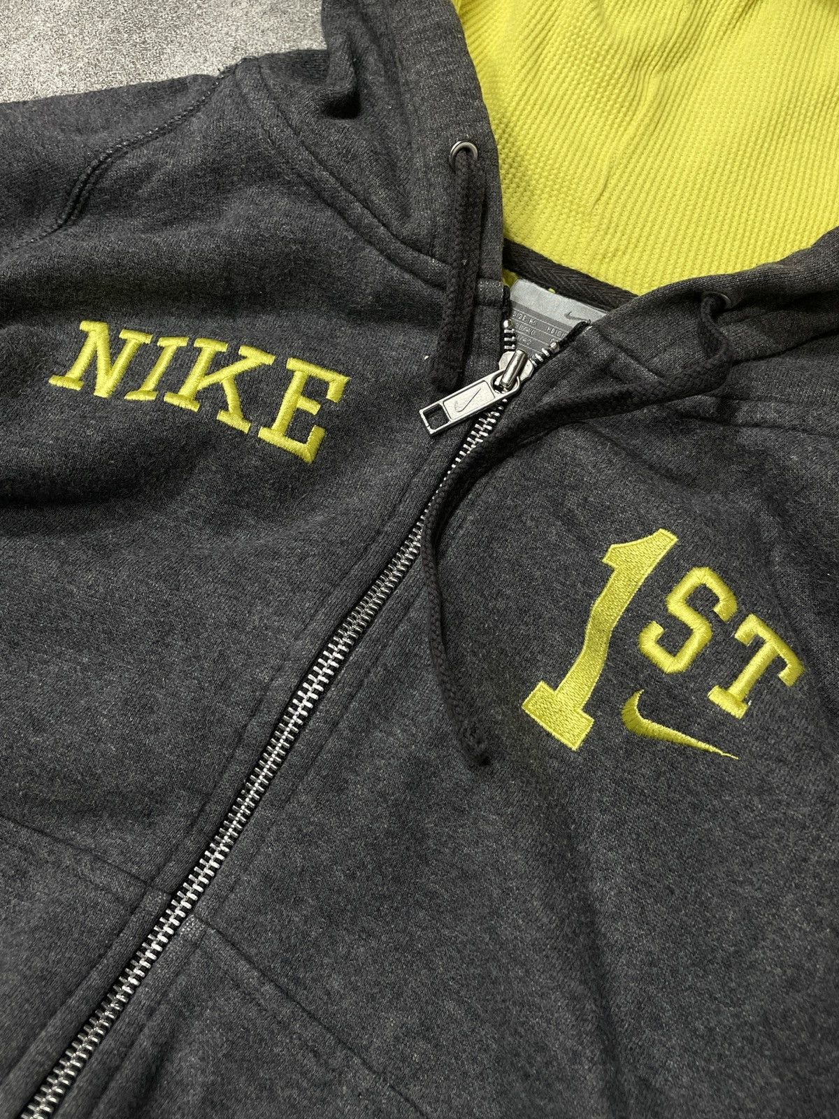 Nike 🔥Offers🔥Nike Vintage Y2K Hoodie Zip Rare Boxy Fit Swoosh Size S / US 4 / IT 40 - 7 Thumbnail