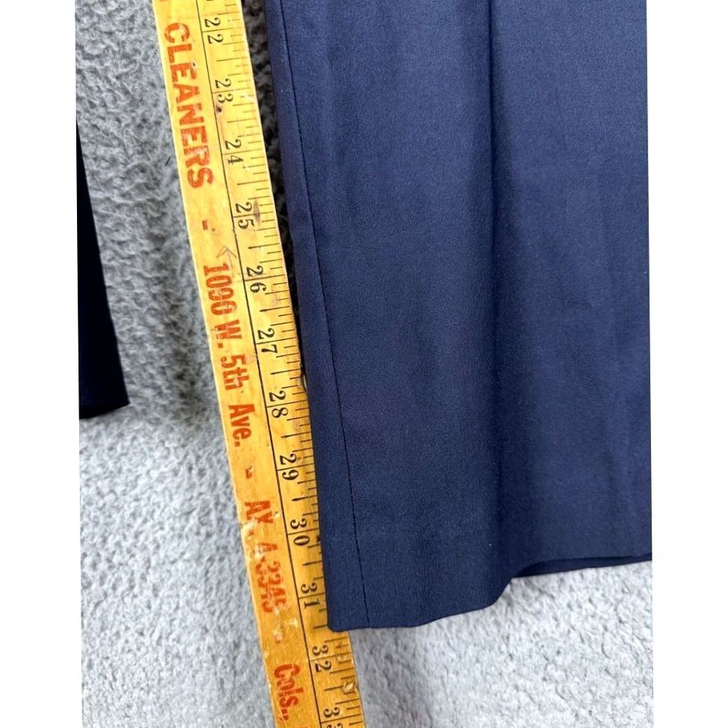 Vintage Lane Bryant Pants Womens 18R Regular Blue Nylon Blend Straight Hi-Rise NEW Size 40" / US 18 - 7 Thumbnail