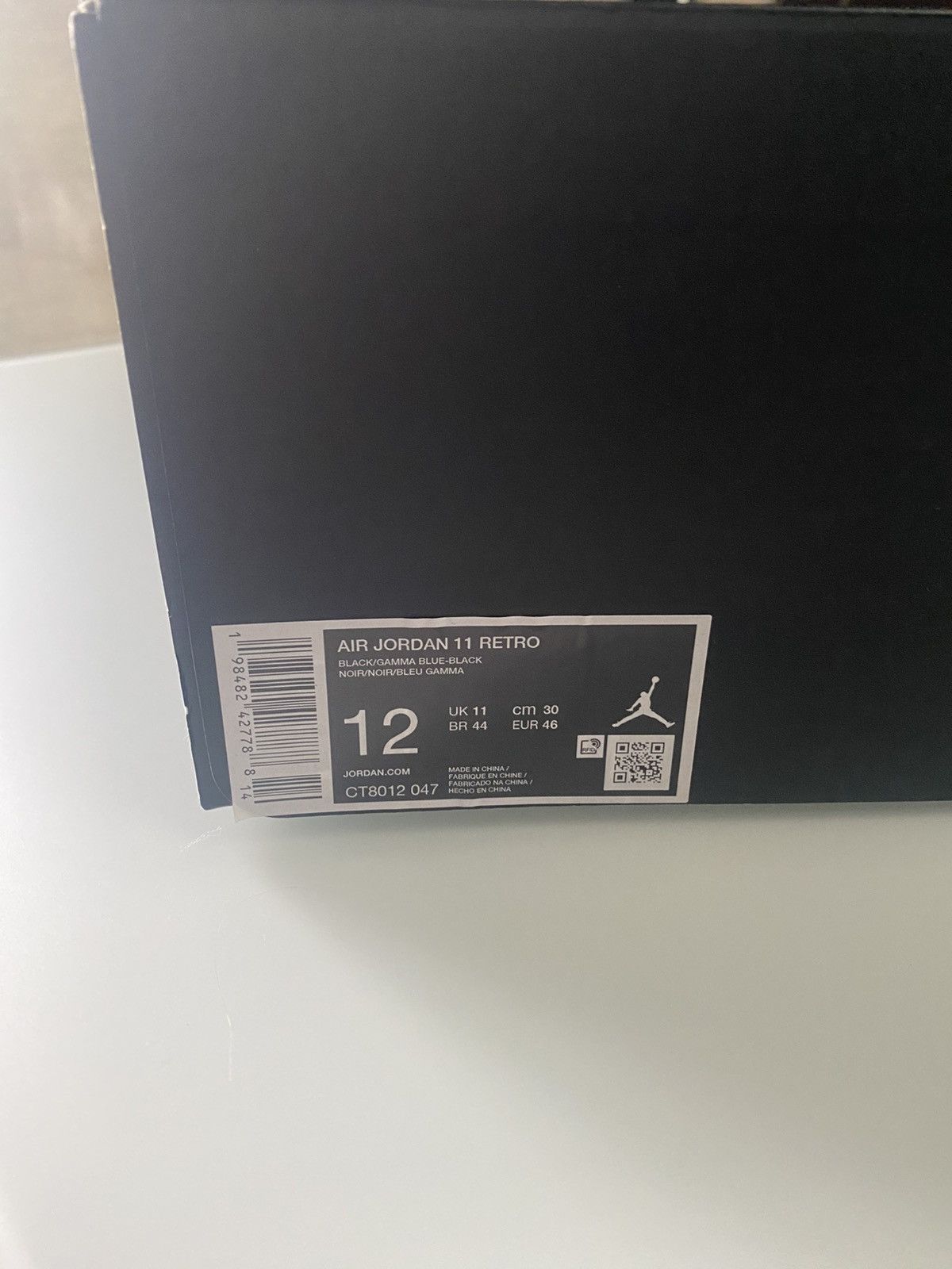 Jordan Brand Air Jordan 11 Gamma Blue Size US 12 / EU 45 - 7 Thumbnail