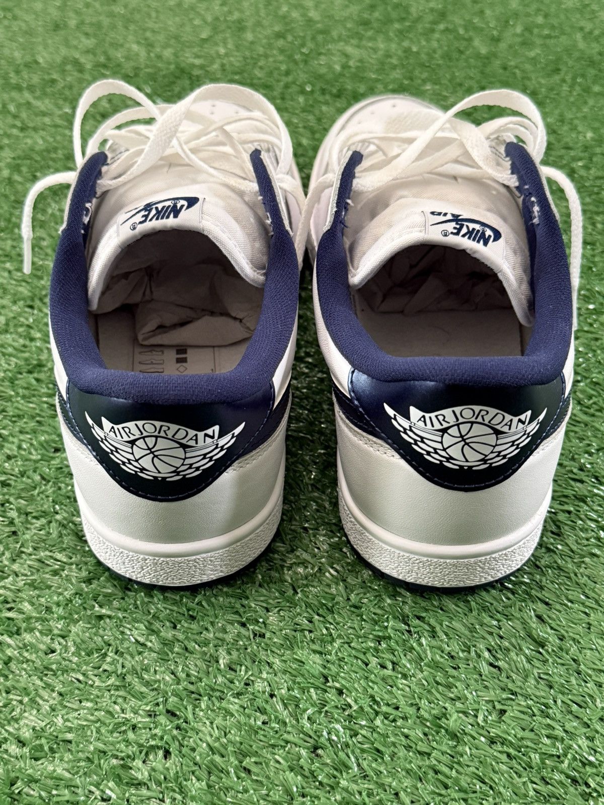 Nike Air Jordan 1 Low OG ’85 Metallic Blue – Size 11.5 Size US 11.5 / EU 44-45 - 5 Thumbnail