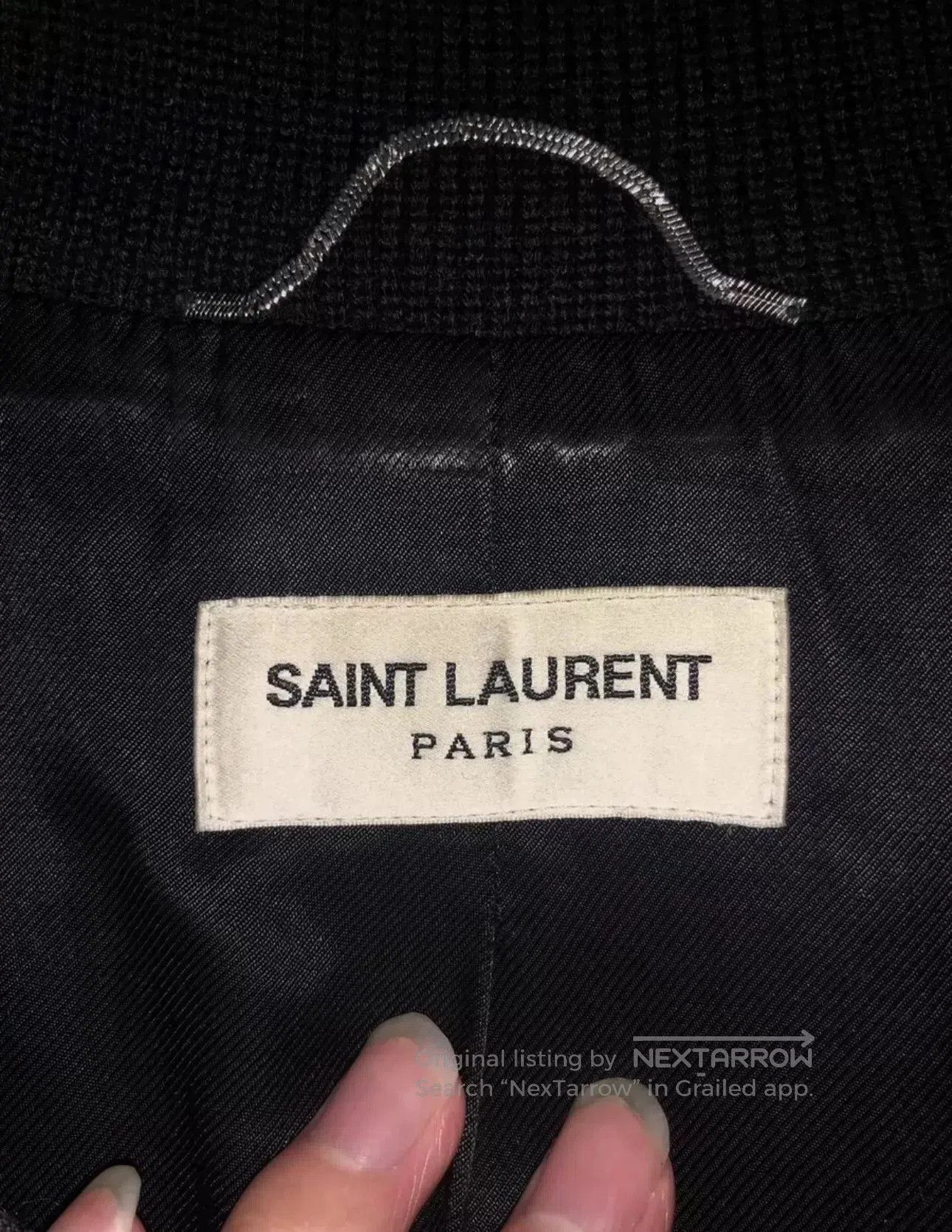 Saint Laurent Paris Saint Laurent Baseball Jacket SLP14FW. Size US S / EU 44-46 / 1 - 6 Thumbnail