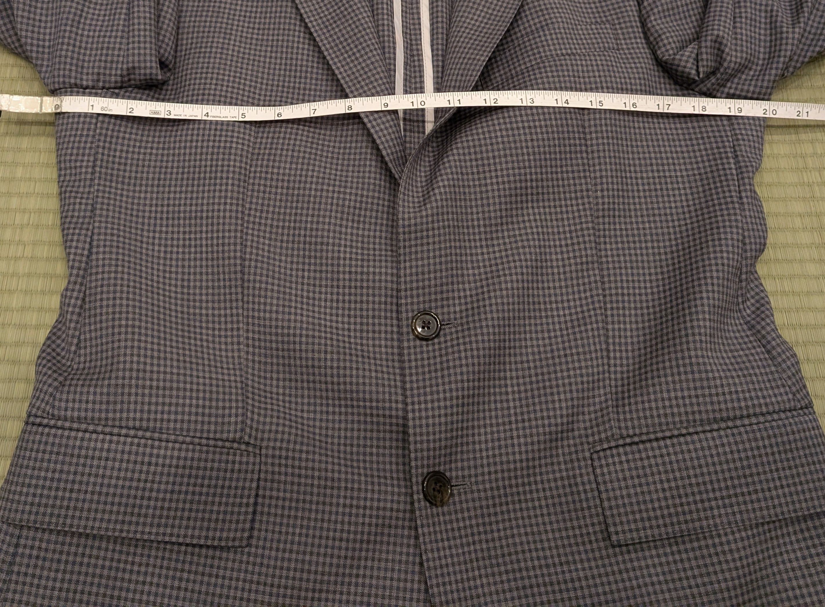 Todd Snyder Todd Snyder Mayfair Fit Sport Coat Blazer 100% Wool Check Size 38R - 7 Thumbnail