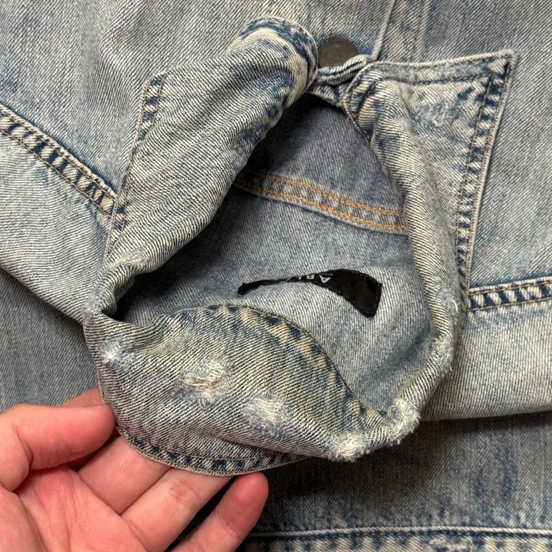 ABLE ABLE Light Wash Denim Trucker Jacket Women's Medium Size M / US 6-8 / IT 42-44 - 10 Thumbnail