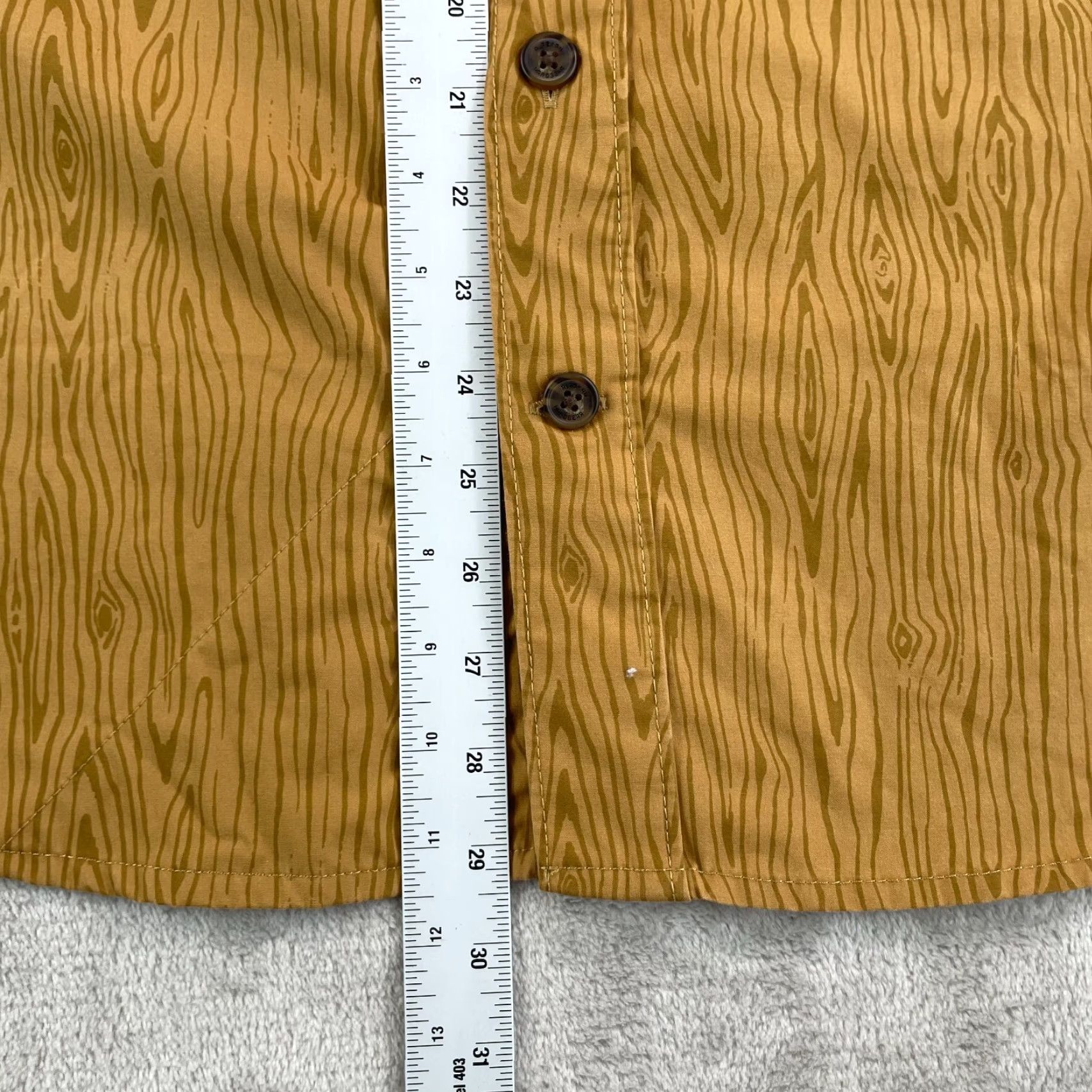 Vintage Alaskan Hardgear Fishing Shirt Men Medium Woodgrain Untucked Vented Outdoors NEW Size US M / EU 48-50 / 2 - 6 Thumbnail