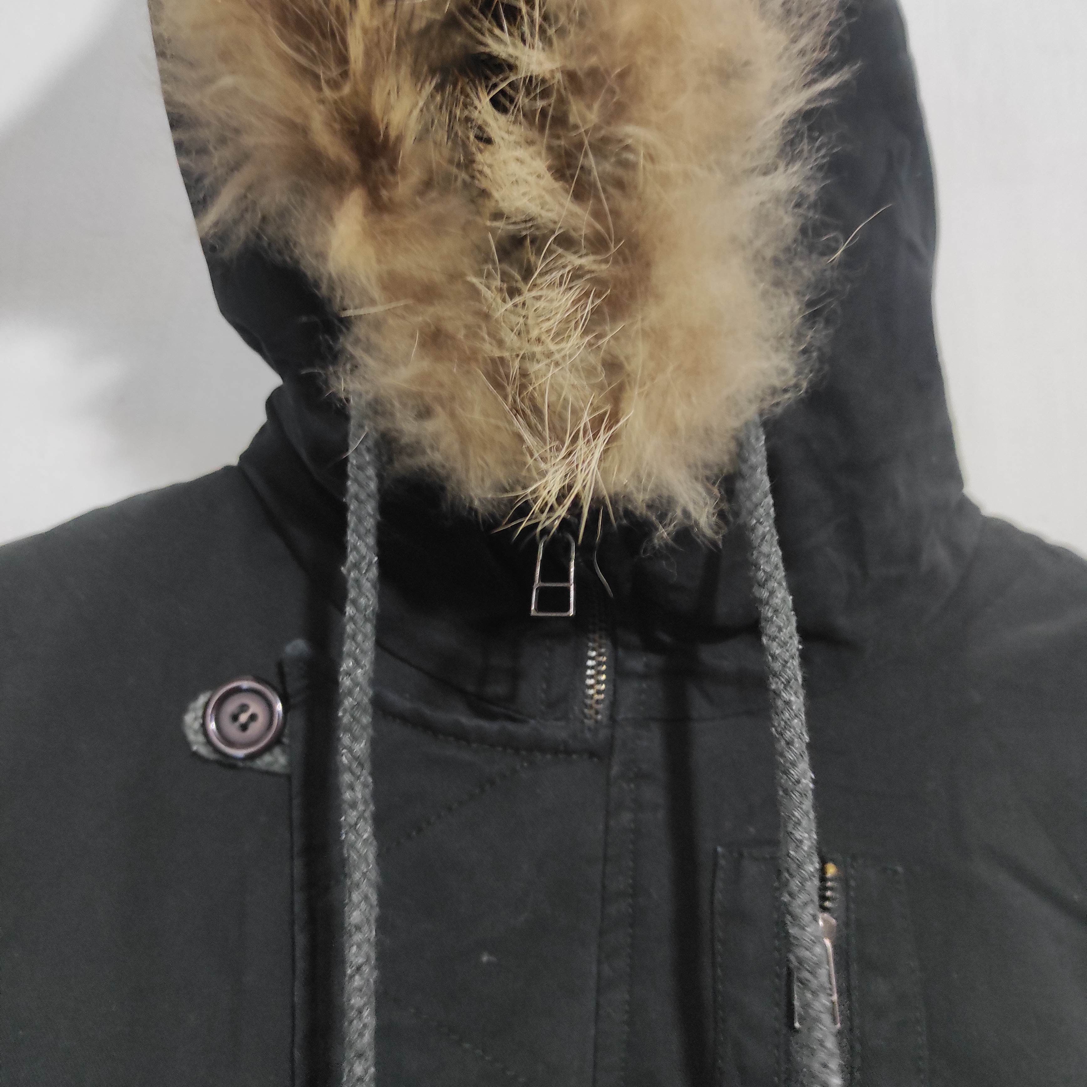 If Six Was Nine W.D.C. Fur Hoodie Jacket ifsixwasnine lgb Style Size US S / EU 44-46 / 1 - 15 Thumbnail