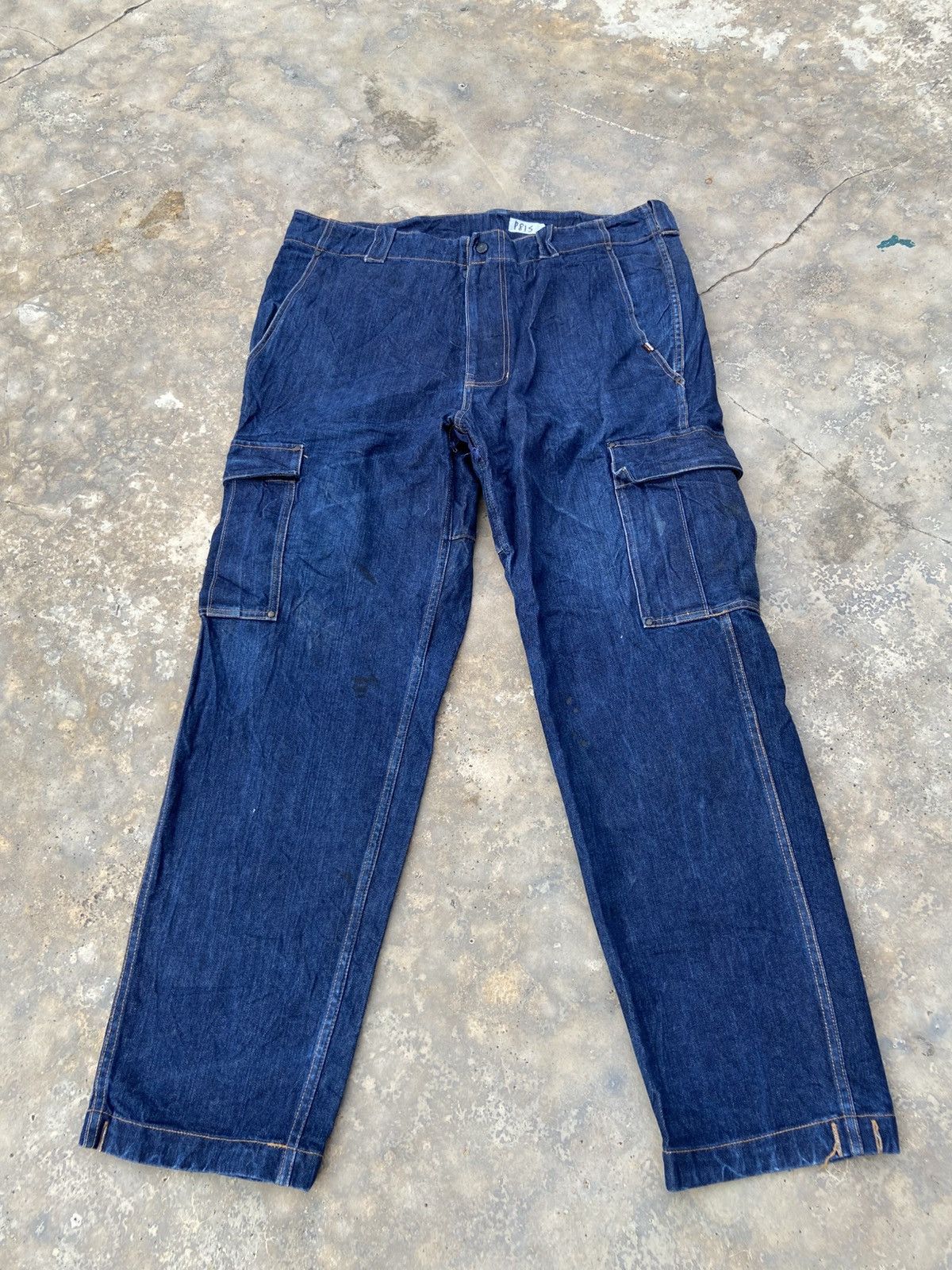 Japanese Brand Submerged Made in Japan Multiple Pocket Cargo Pant Size US 38 / EU 54 - 1 Thumbnail
