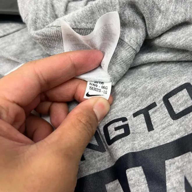 Nike Nike Shirt Men Gray Washington Nationals Crew Neck New L Size US L / EU 52-54 / 3 - 4 Thumbnail