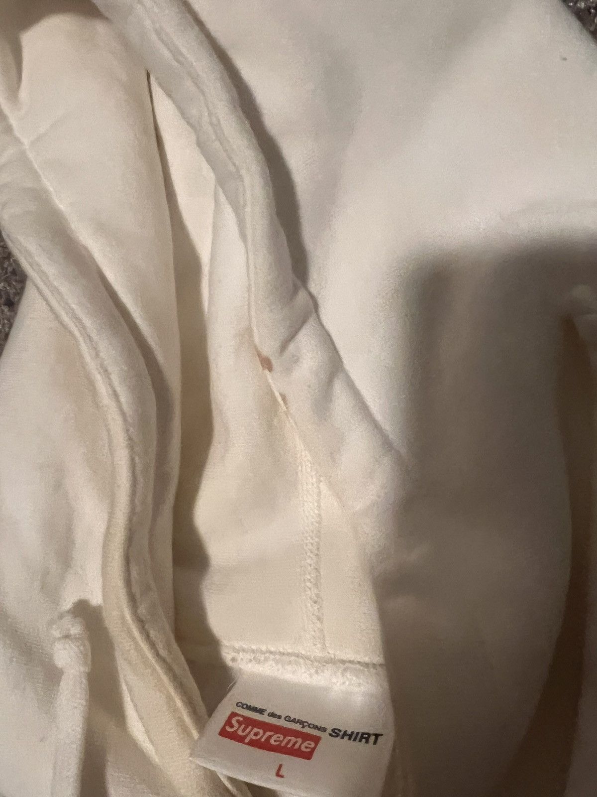 Supreme L Supreme CDG Box Logo Hoodie Size US L / EU 52-54 / 3 - 5 Thumbnail