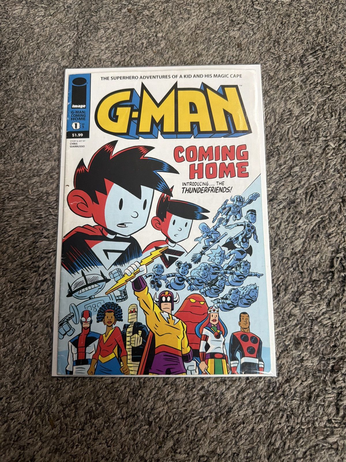 Hypebeast 2012 Image Comics G-Man: Coming Home #1 Comic Book Size ONE SIZE - 1 Thumbnail