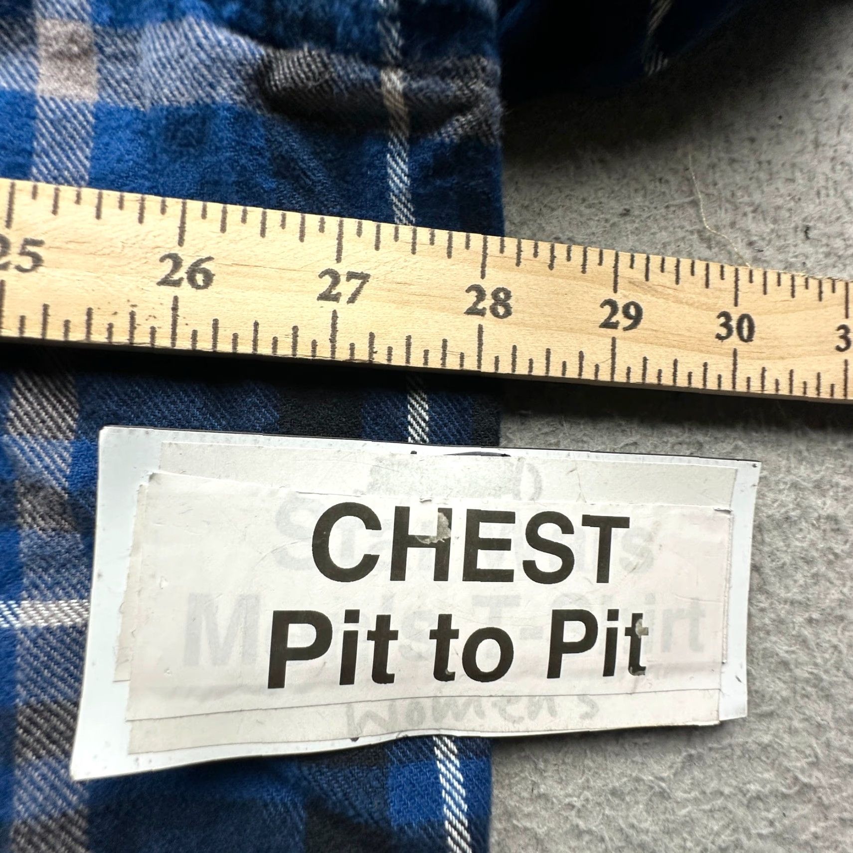 Vintage Woolrich Flannel Plaid Blue Long Sleeve Shirt Men 3XL Cotton Pocket Button-Up Chest 57in Casual Workwear Size US XXL / EU 58 / 5 - 4 Thumbnail