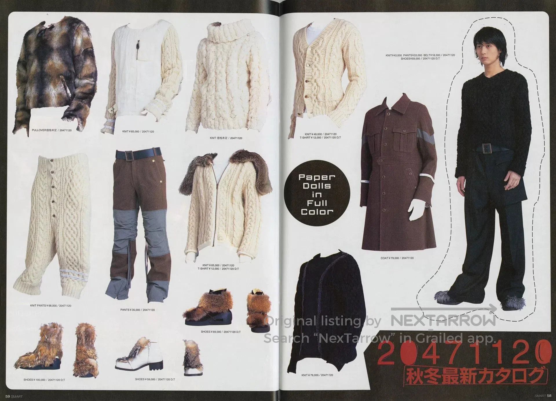 Kazuki Kuraishi unique houndstooth pattern wool long pants. Size 28" / US 6 / IT 42 - 7 Thumbnail