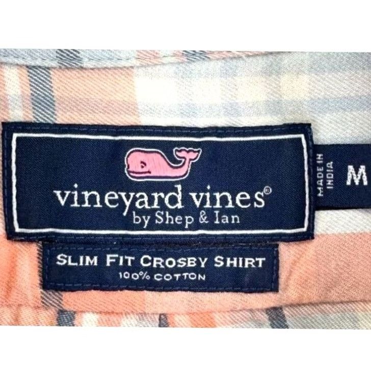 Vineyard Vines Vineyard Vines Crosby Shirt Slim Fit Button-Down Mens Plaid Multicolor Seasonal Casual Business Size US M / EU 48-50 / 2 - 4 Thumbnail