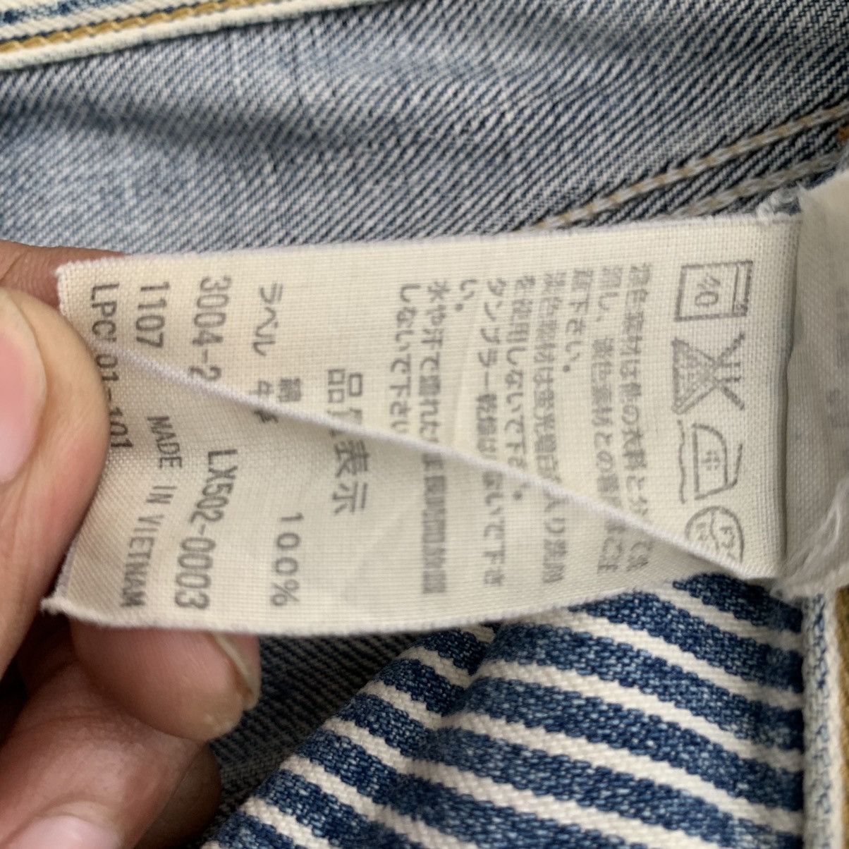 Levi's Vintage Y2K Levis Classic 502 Stitched Distressed Denim W29 Size US 29 - 23 Thumbnail