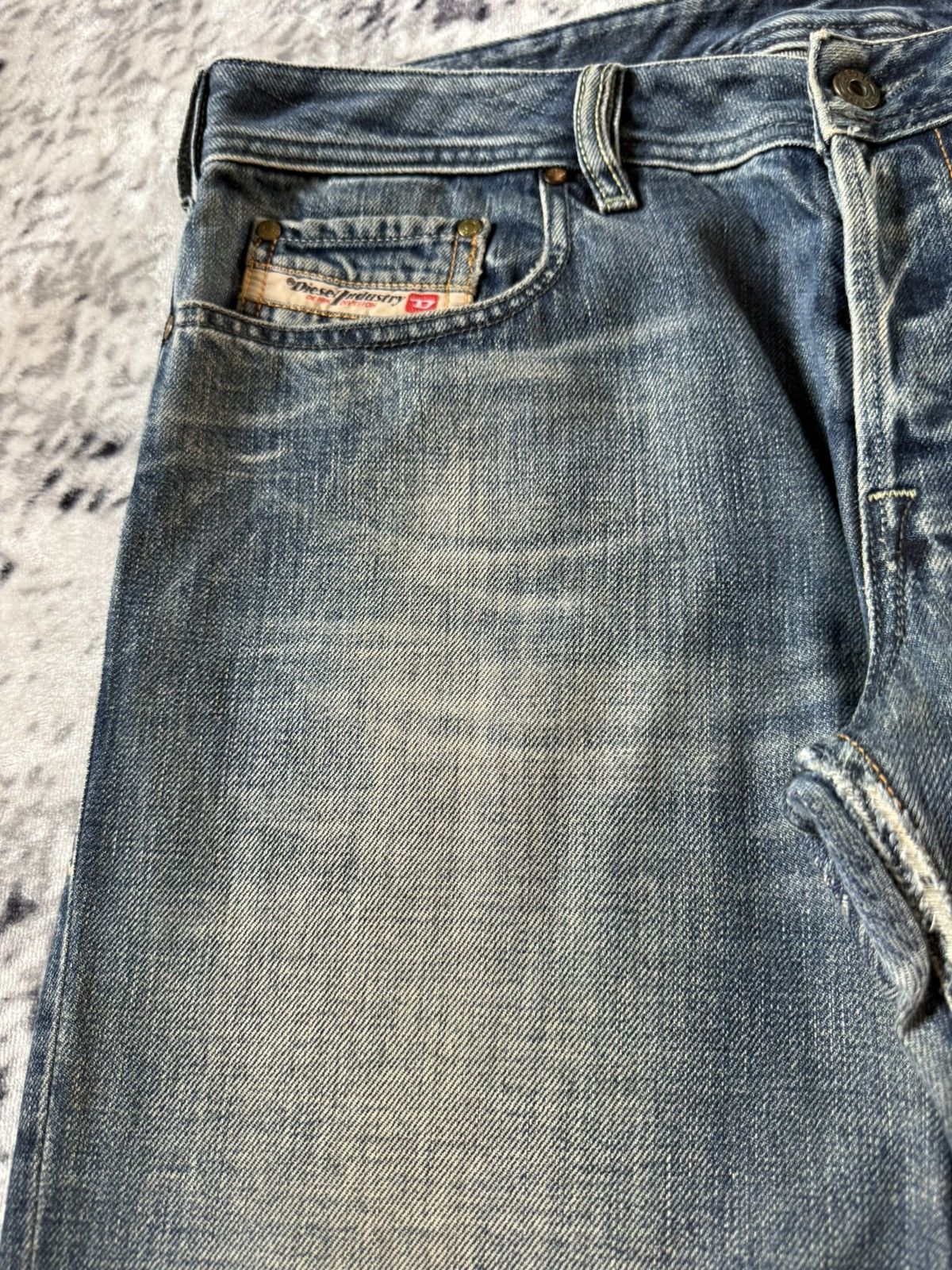 Diesel Diesel Fade Wash Zatiny Flared Jeans Italy Made Size US 34 / EU 50 - 9 Thumbnail