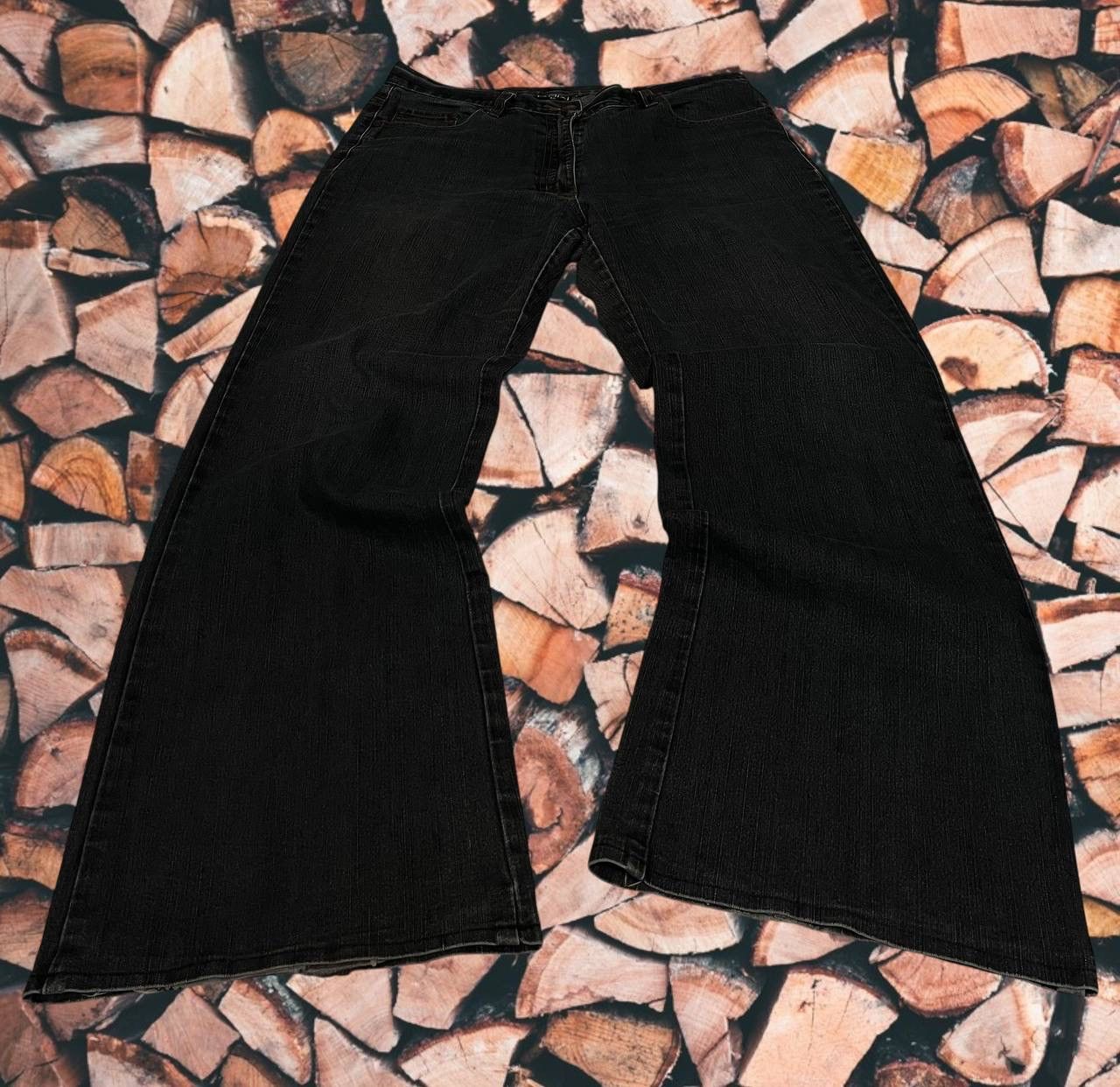 Japanese Brand × Vintage IfSixWasNine japanese Y2K Kapital style flared jeans Size US 32 / EU 48 - 1 Thumbnail