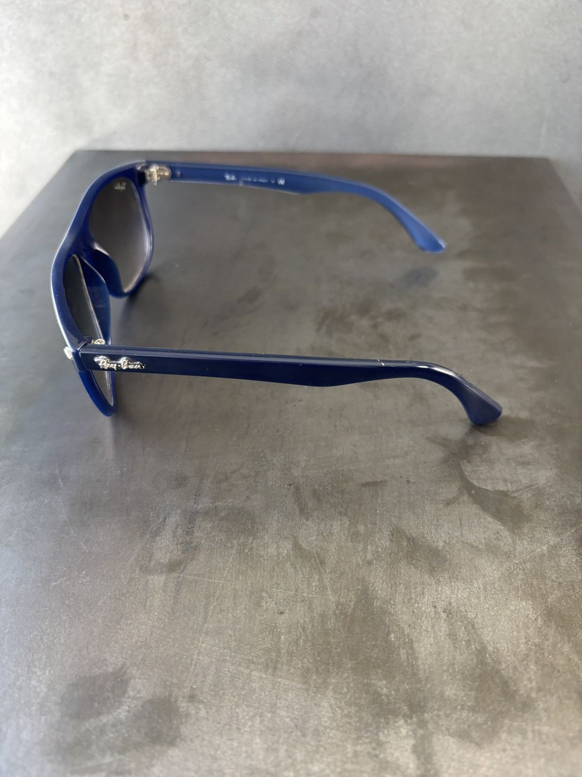 RayBan Ray-Ban Sunglasses RB4147 Made in Italy Blue Sport Boyfriend Size ONE SIZE - 16 Thumbnail