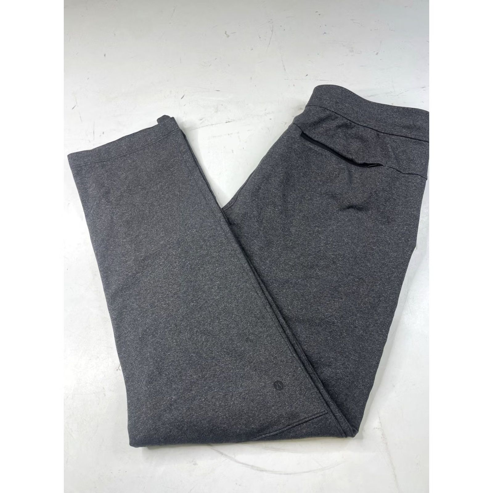 Lululemon Lululemon Sweatpants Mens Large Gray Knit Straight Leg Lounge Athletic Yoga Gym Pants Regular Size US 33 - 2 Thumbnail