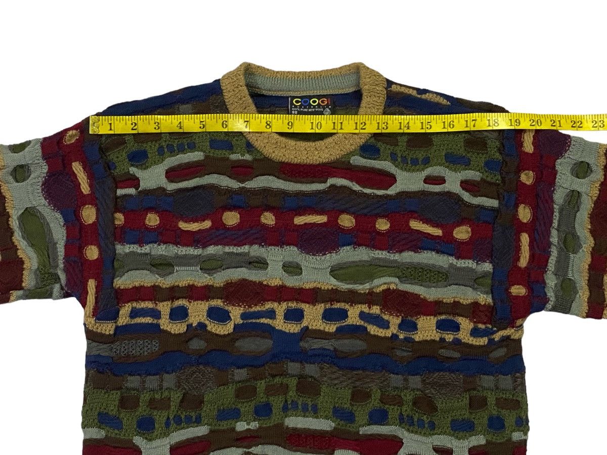 Coogi Vintage Googi 3D Knit Crewneck Sweater Size US S / EU 44-46 / 1 - 7 Thumbnail