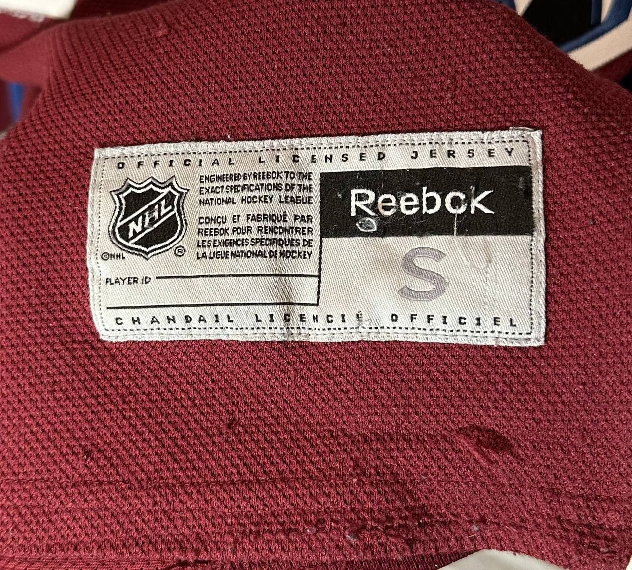 NHL × Reebok Reebok NHL Colorado Avalanche Jersey shirt 2013 - 2014 Size US S / EU 44-46 / 1 - 3 Thumbnail