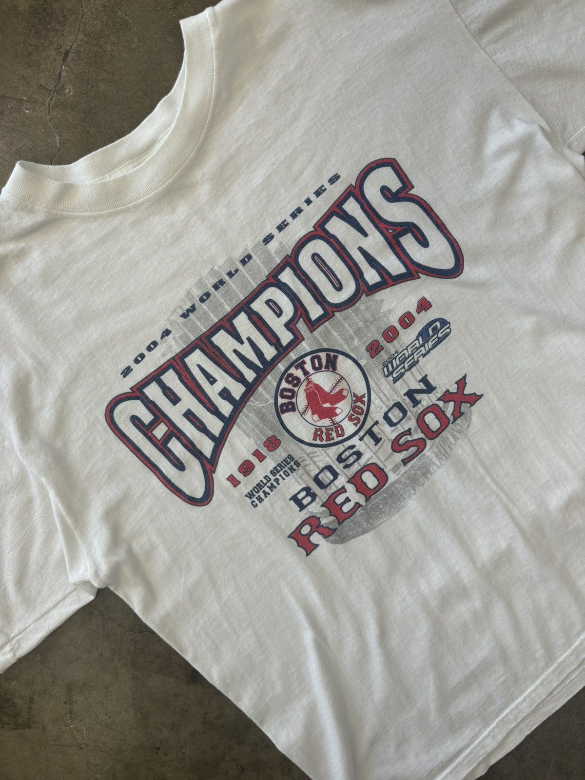 MLB × Vintage Vintage 2004 World Champs World Series Boston Redsox Large Size US L / EU 52-54 / 3 - 1 Thumbnail