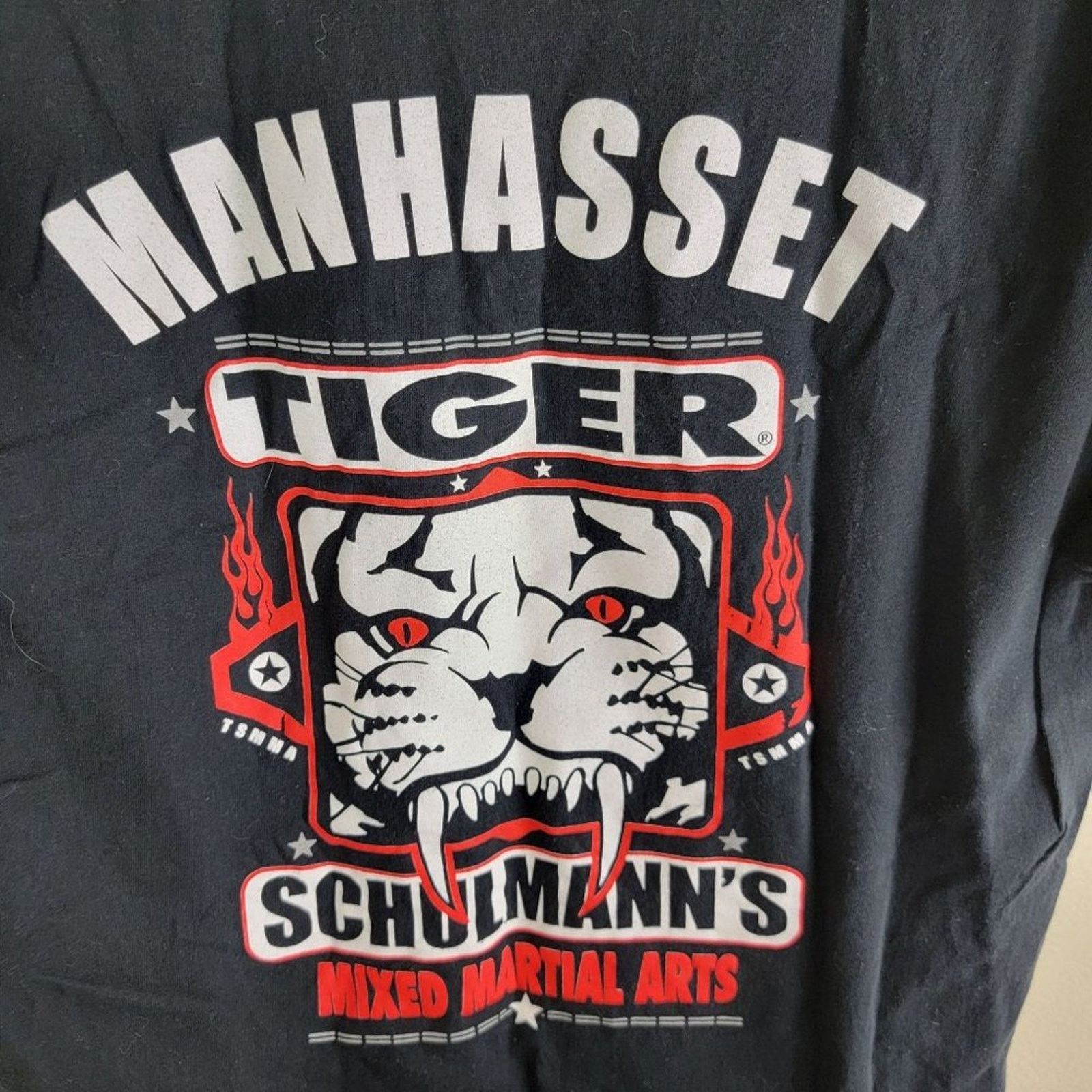 Vintage Schulmann MMA Karate 2013 Manhasset T-Shirt Tiger Graphic Size US M / EU 48-50 / 2 - 4 Thumbnail