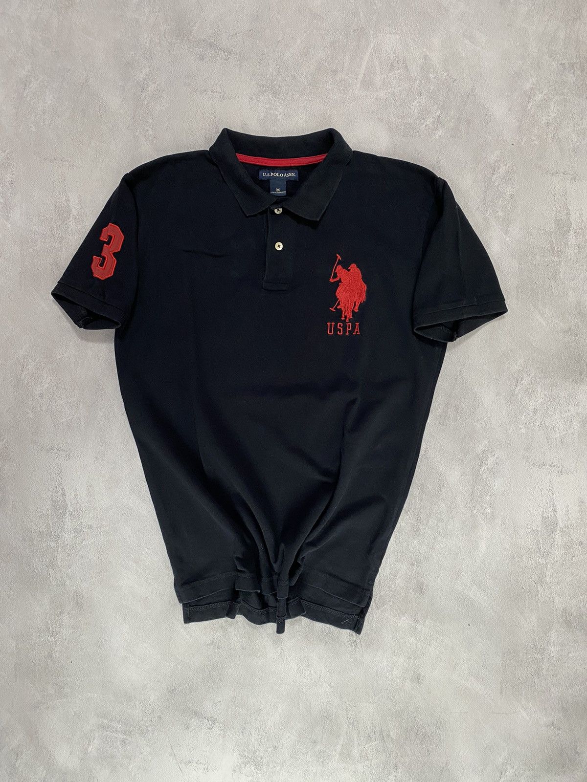 U.S. Polo Assn. 3️⃣ Vintage Polo U.S Polo ASSN Size US M / EU 48-50 / 2 - 1 Thumbnail