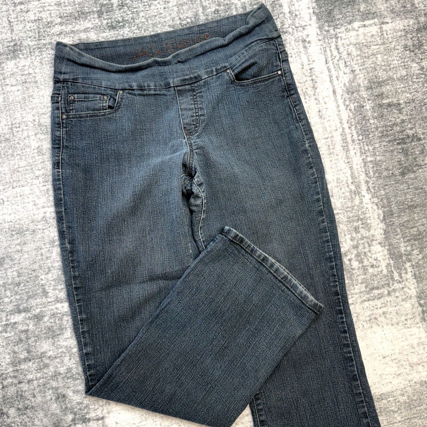 AG Jeans JAG Jeans Women Bootcut 33x31 High Rise Stretch Pull On Denim Jeans Blue Size 24" / US 00 / IT 34 - 2 Thumbnail