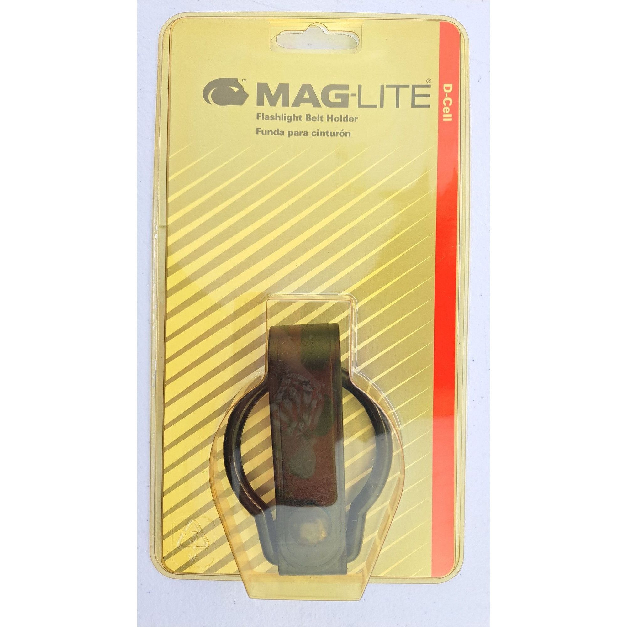 Vintage Mag Lite Vintage D-Cell Flashlight Belt Holder Leather Size ONE SIZE - 1 Thumbnail