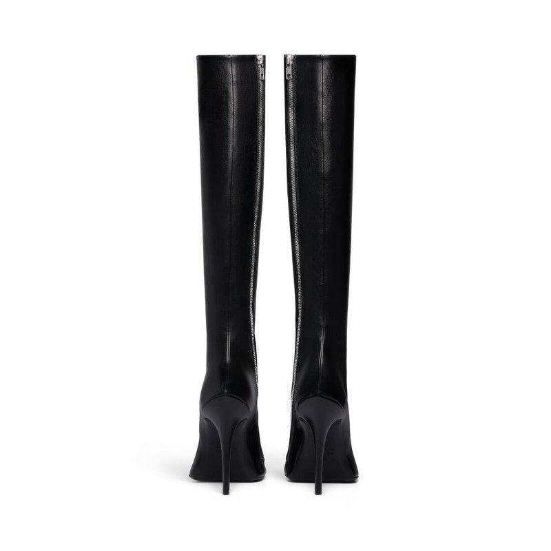 o1tr1nto1125 Witch 110mm Boots in Black