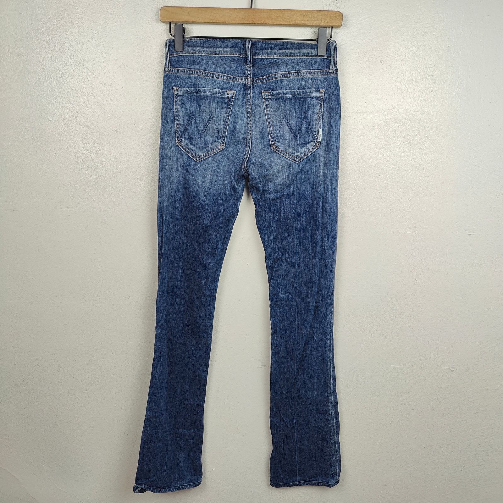 MOTHER Mother The Outside Jeans Womens 25 Deja Vu Dark Wash Size 25" / US 0 / IT 36 - 6 Thumbnail