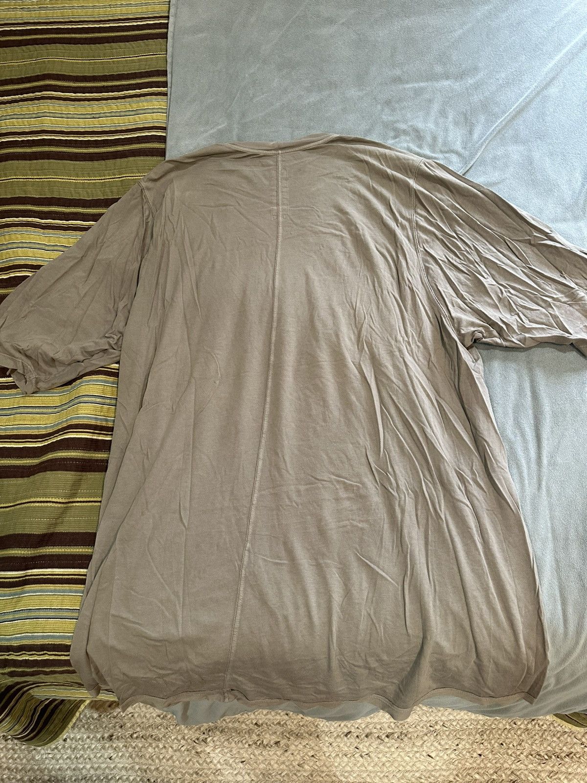 Rick Owens Drkshdw XL Rick Owens DRKSHDW Oversized Dust T-Shirt Size US XL / EU 56 / 4 - 2 Thumbnail