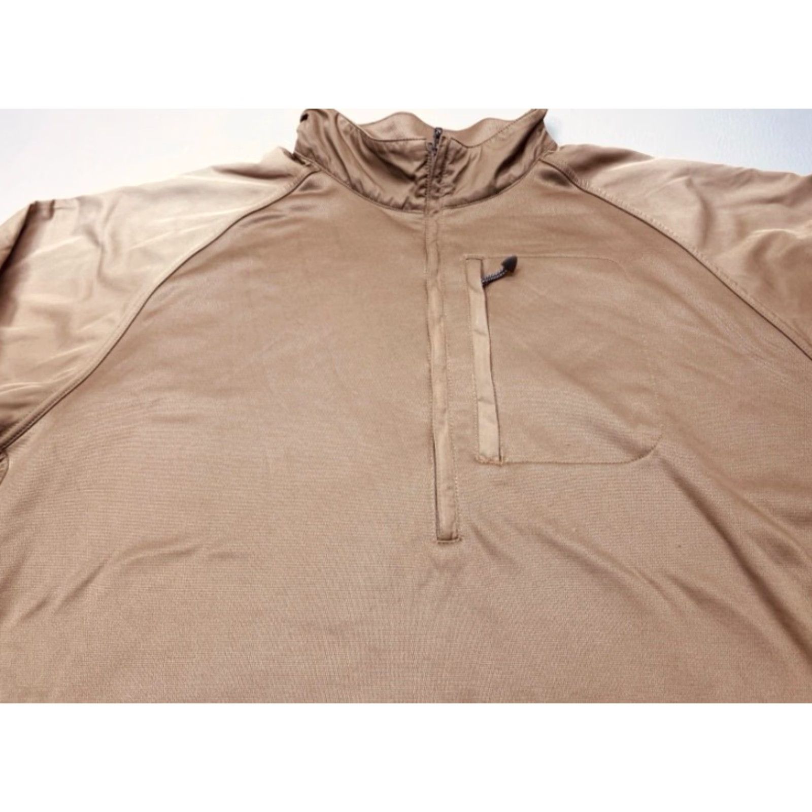 Nike VINTAGE Nike Golf Therma-Fit 1/2 Zip Fleece Pullover Mens XL Brown Chest Pocket 8253 Size US XL / EU 56 / 4 - 5 Thumbnail