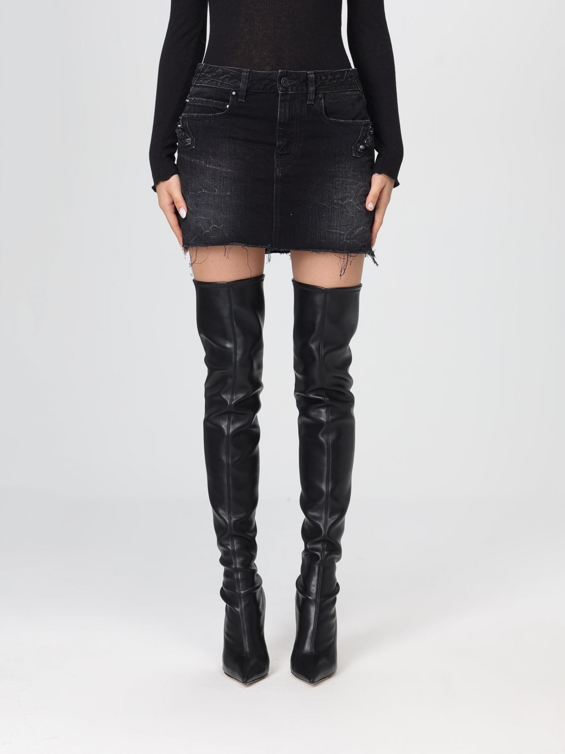 Balenciaga Balenciaga Skirt Woman Black Size 26" / US 2 / IT 38 - 1 Thumbnail
