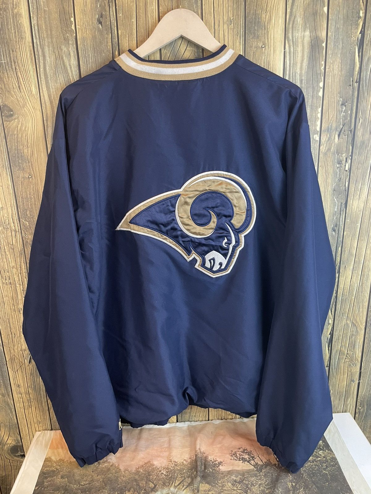 NFL × Starter × Vintage VINTAGE EMBROIDERED RAMS SWEATSHIRT Size US L / EU 52-54 / 3 - 1 Thumbnail