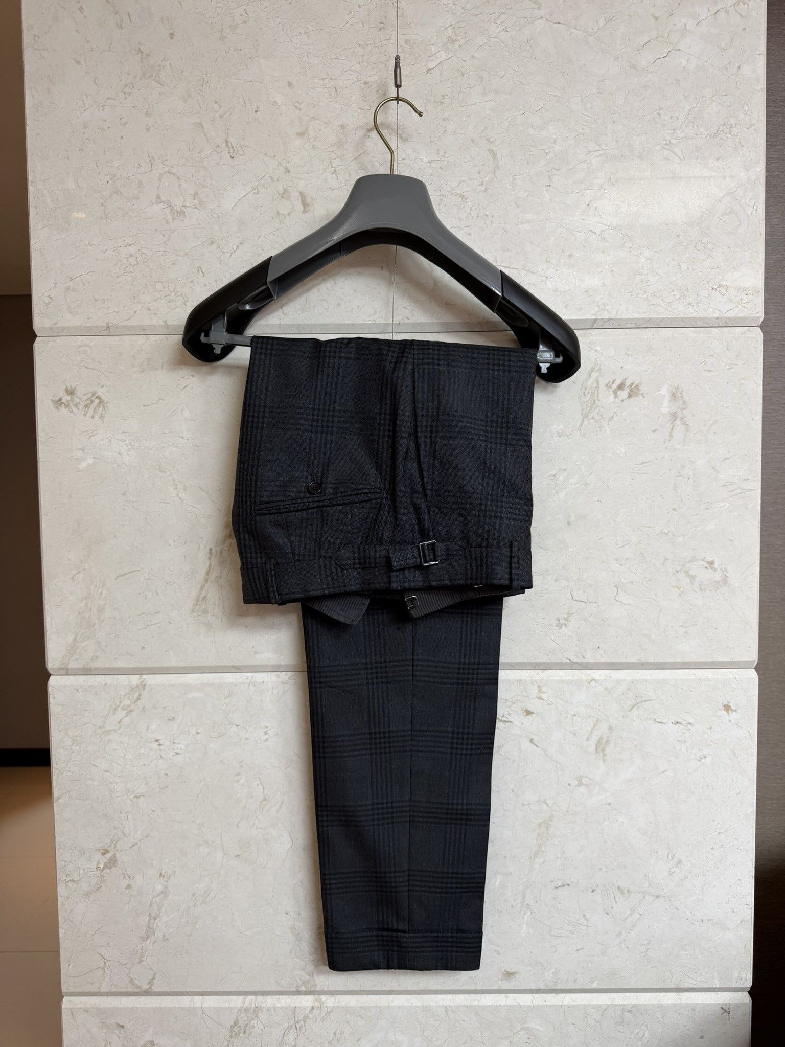 Tom Ford TOM FORD O’Connor Fit Grey Wool Glen Check Suit 38R Size 38R - 12 Thumbnail