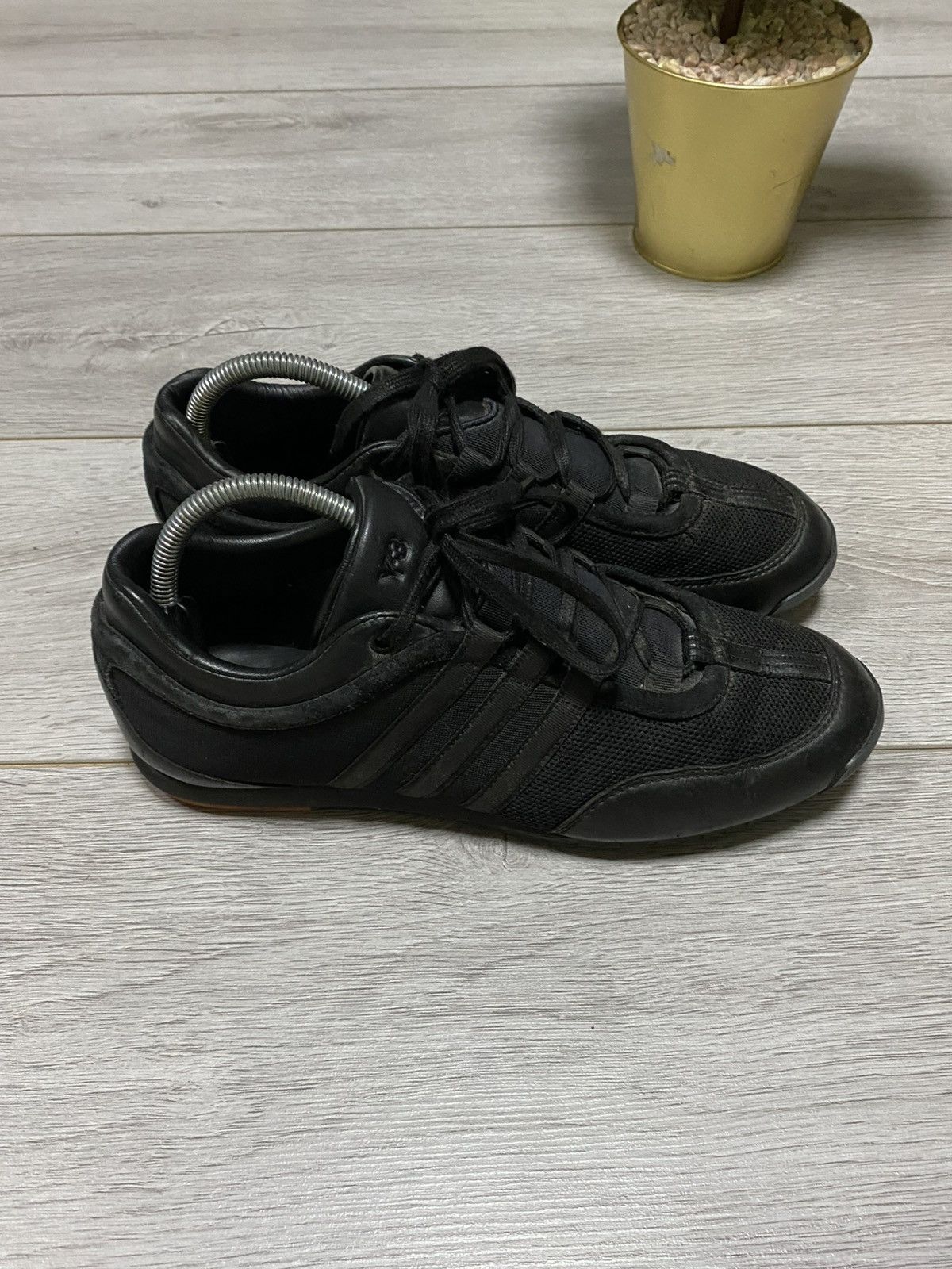 Y-3 Y-3 sneakers leather shoes boxers Yohji Yamamoto adidas Size US 8.5 / EU 41-42 - 4 Thumbnail