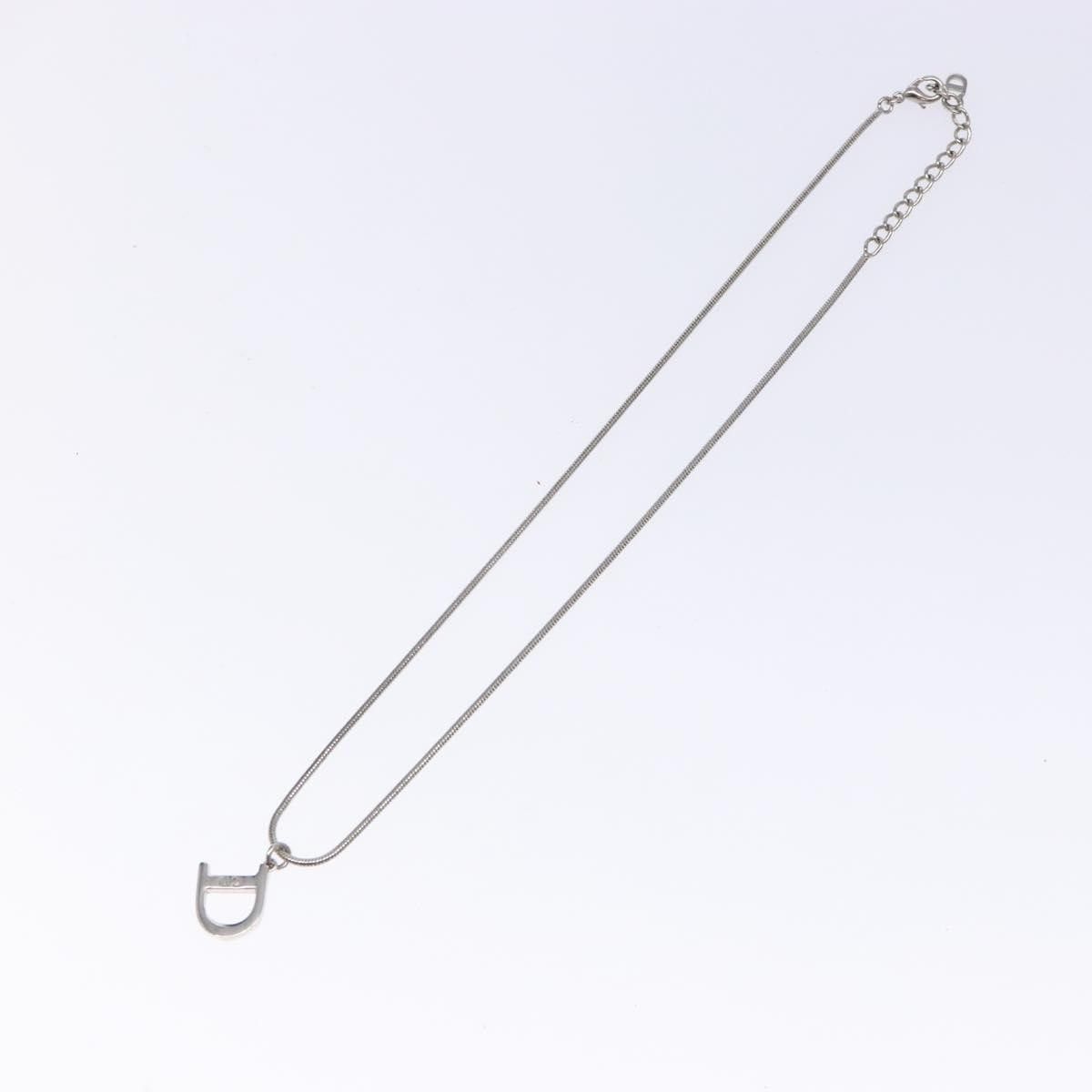 Dior Christian Dior D logo Pendant Necklace Metal Size ONE SIZE - 1 Thumbnail