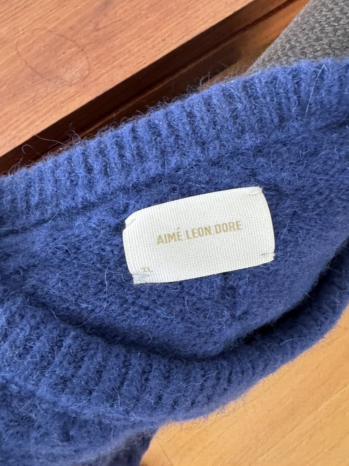 Aime Leon Dore Aime Leon Dore Cable Knit Sweater Size US XL / EU 56 / 4 - 3 Thumbnail
