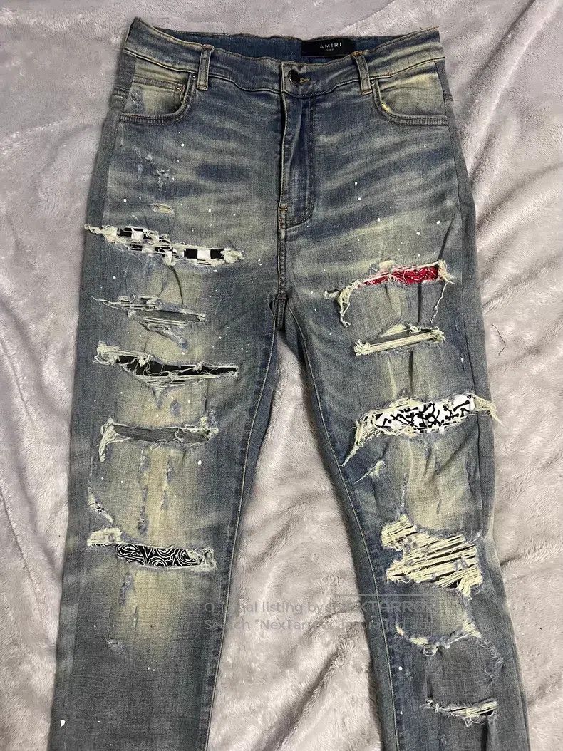 Amiri Amiri jeans Size US 30 / EU 46 - 2 Thumbnail