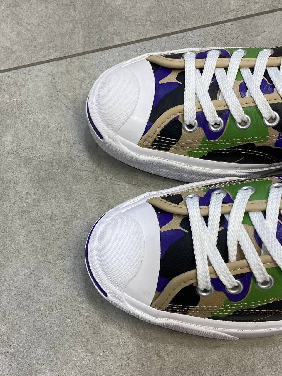 Converse Converse 70s Archive Print Jack Purcell Low Camo Shoes Size US 9 / EU 42 - 4 Thumbnail