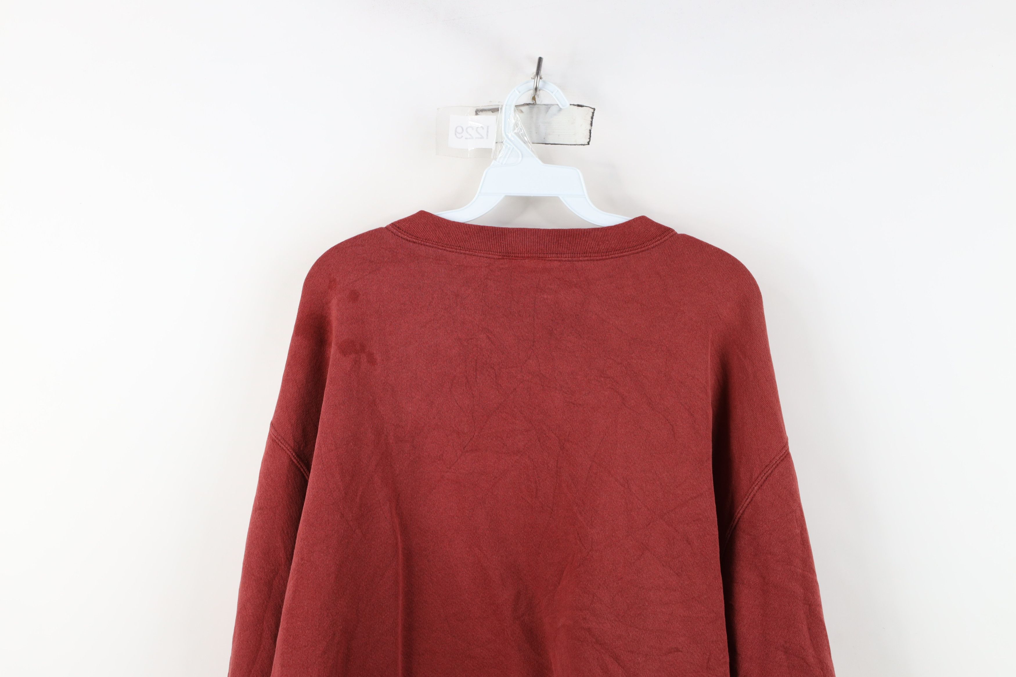 Nike Vintage 90s Nike Scott Mini Swoosh Crewneck Sweatshirt Size US XXL / EU 58 / 5 - 14 Thumbnail