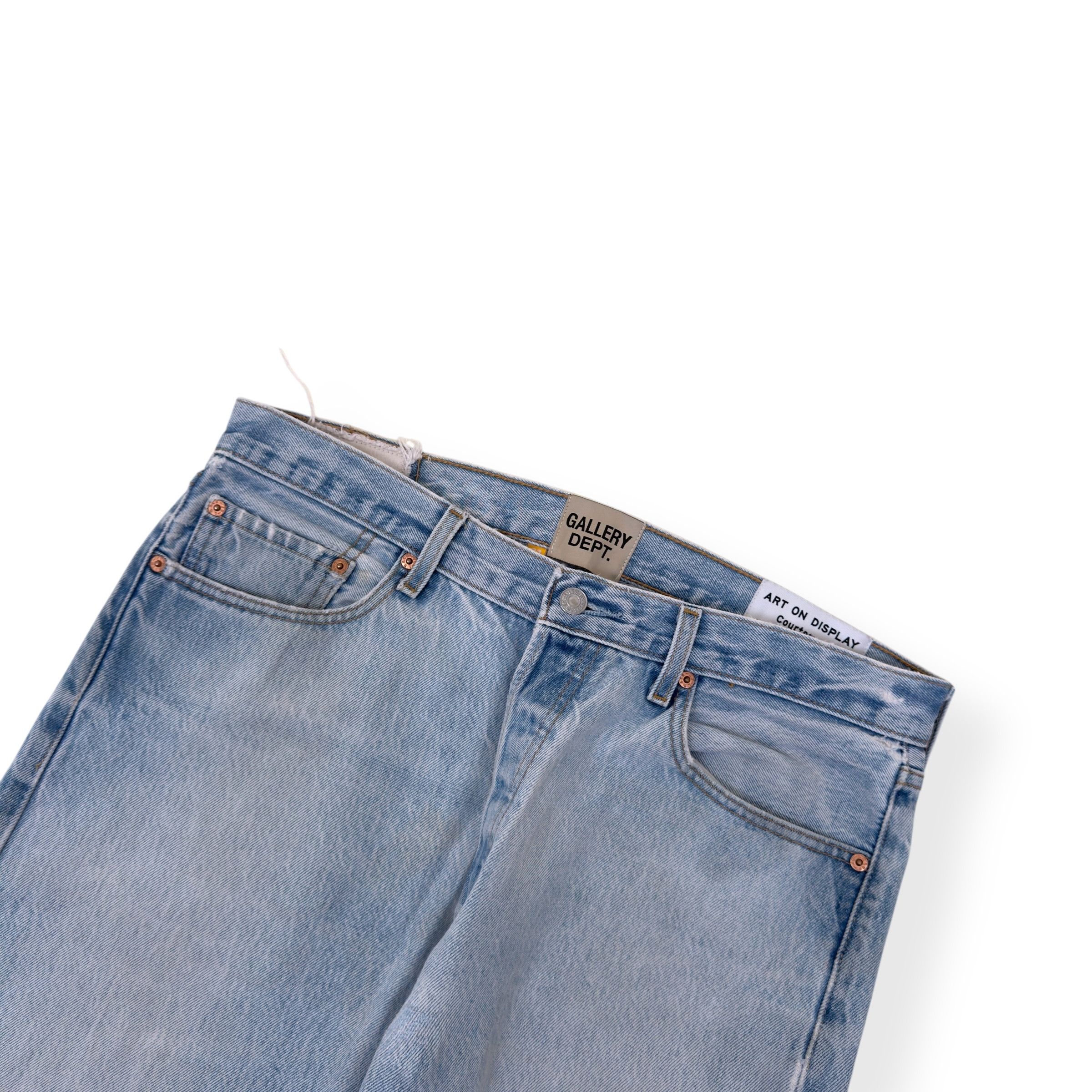 Gallery Dept. GALLERY DEPT. LA FLARE FLARED DENIM JEANS BLUE W33” Size US 33 - 4 Thumbnail