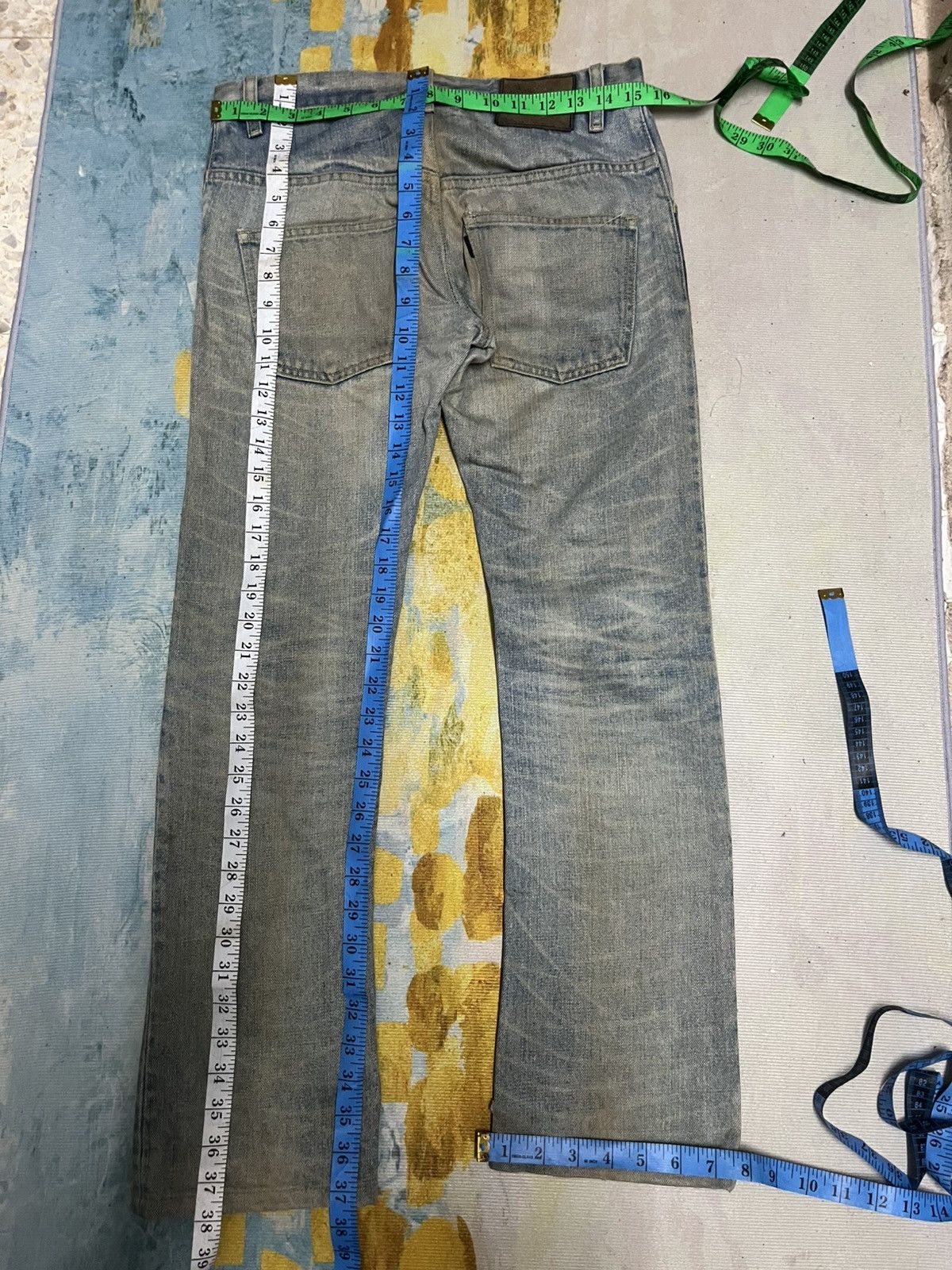 Lad Musician 💥Grailed Sale💥Lad Musician FLARE Denim Jeans Size US 30 / EU 46 - 16 Thumbnail