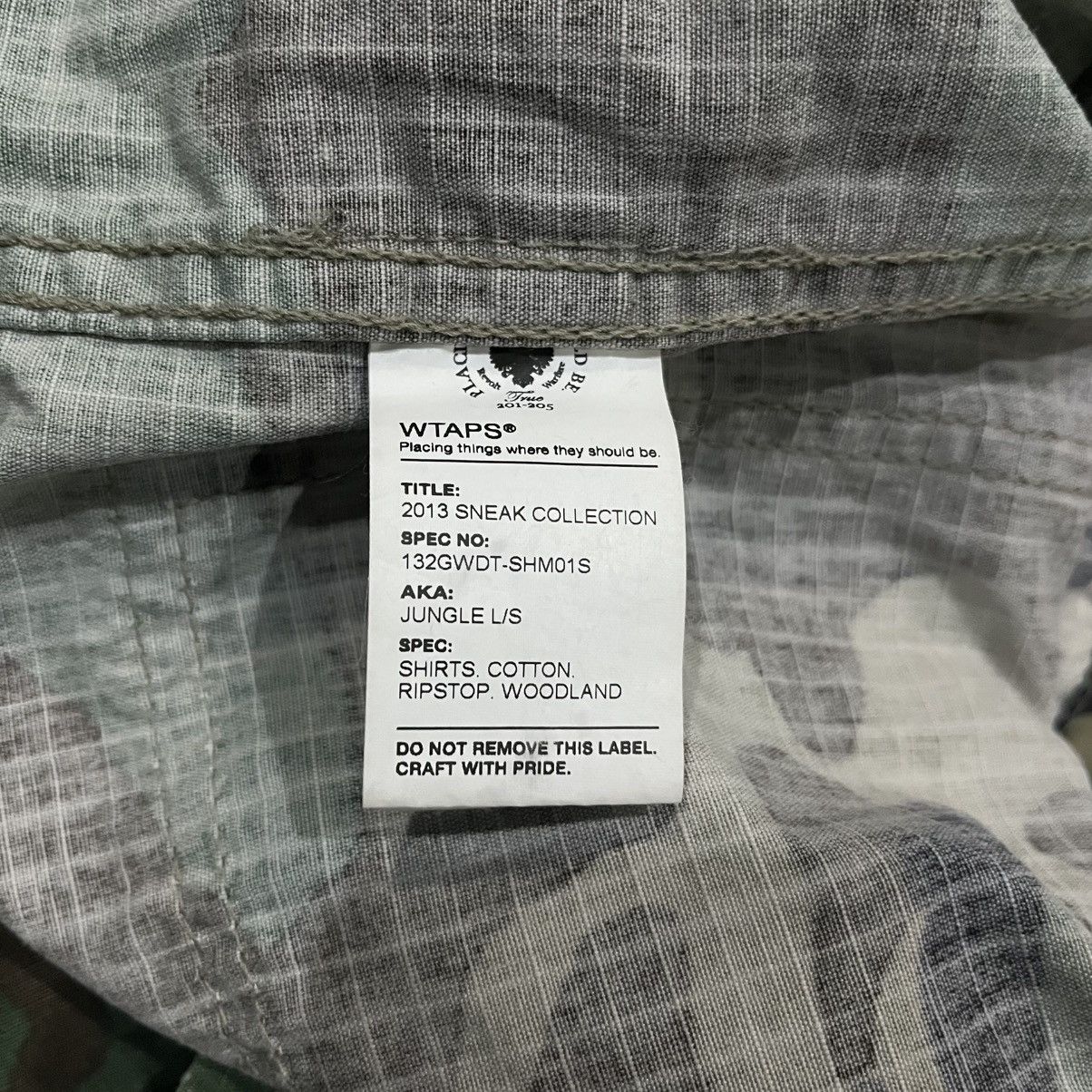 Wtaps Wtaps Camouflage Shirt Size US S / EU 44-46 / 1 - 8 Thumbnail