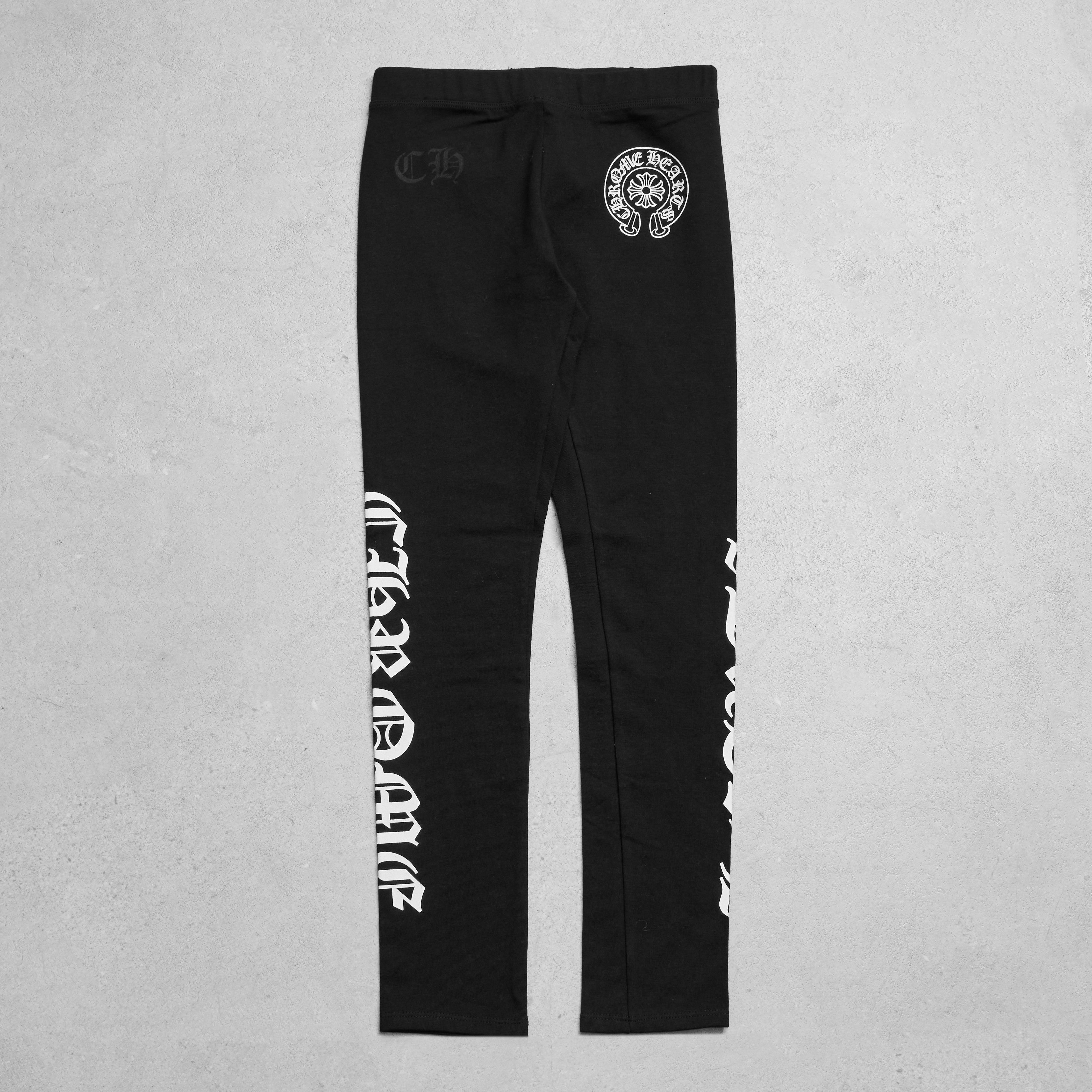 Chrome Hearts CHROME HEARTS Horseshoe White Print Leggings Size 24" / US 00 / IT 34 - 1 Thumbnail