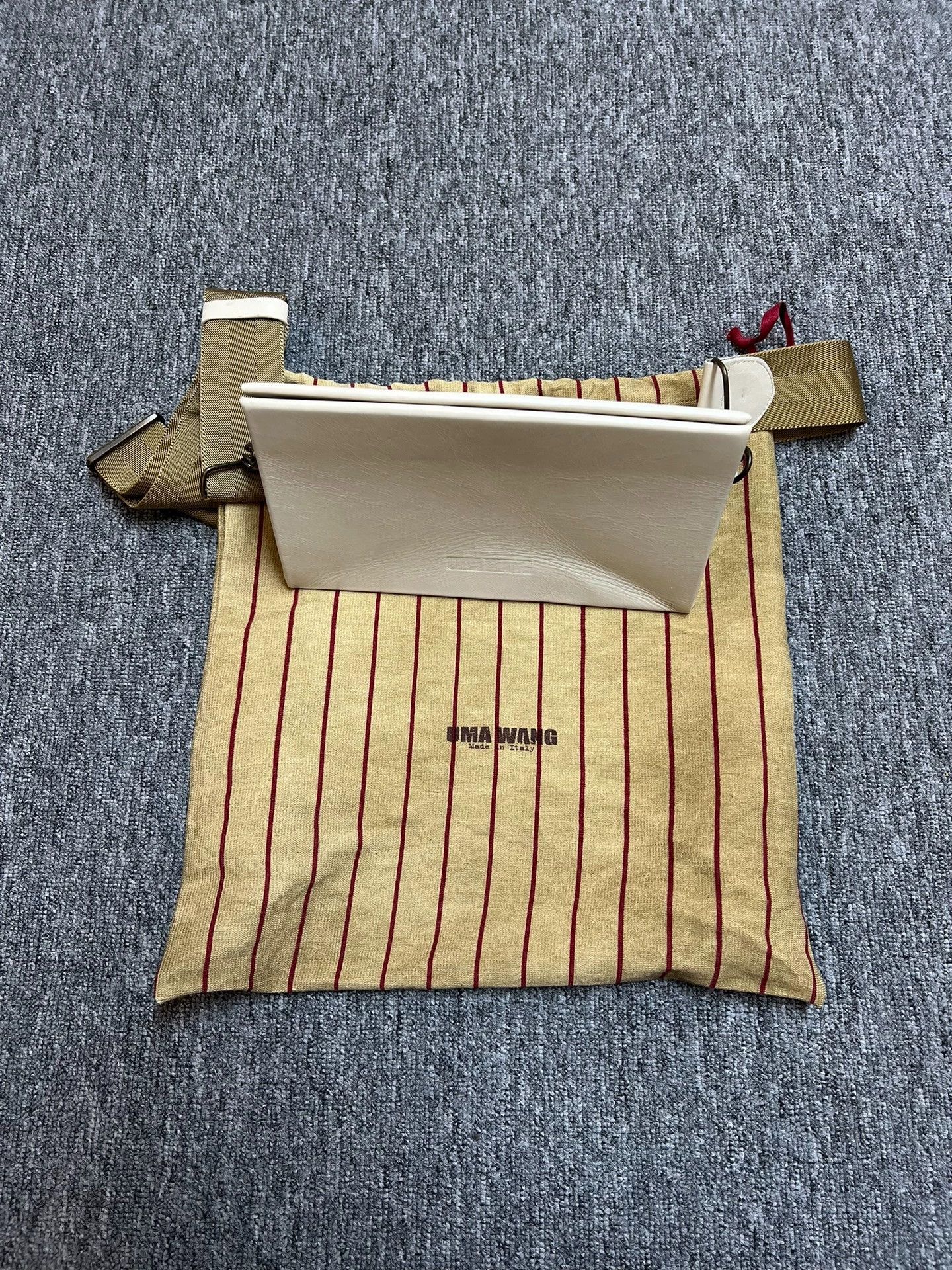 Uma Wang UMA WANG Foldable Box Leather Bag Free Size Size ONE SIZE - 6 Thumbnail