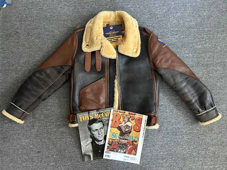 Toys McCoy B3 Pilot Jacket Shearling Leather