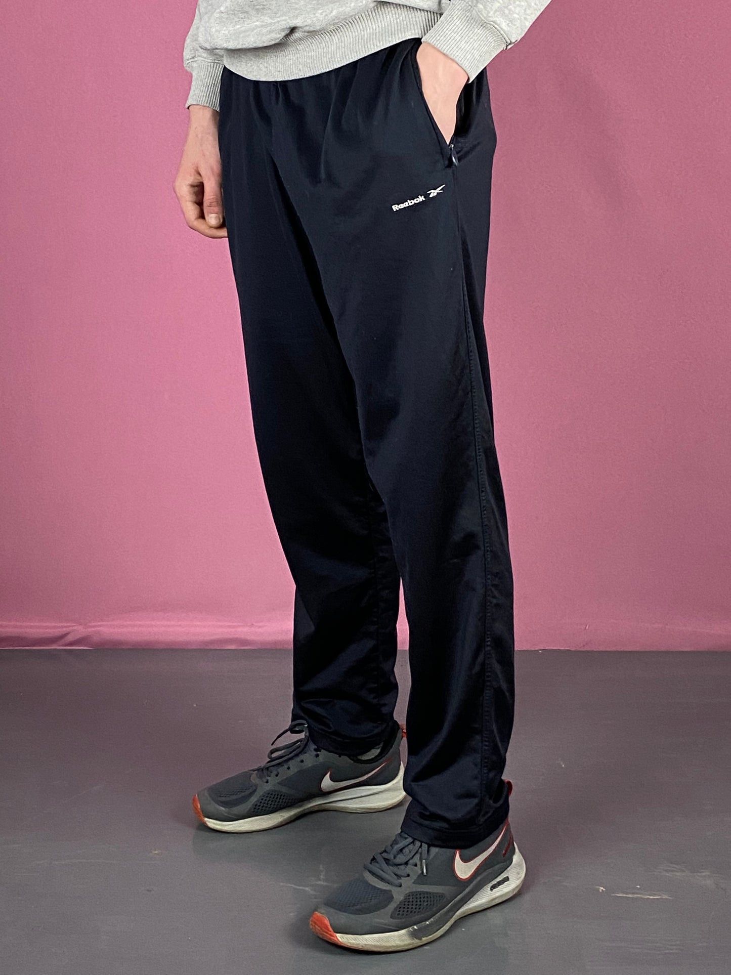 Reebok × Vintage Reebok Essentials Vintage Men's Track Pants - M Size US 38 / EU 54 - 1 Thumbnail