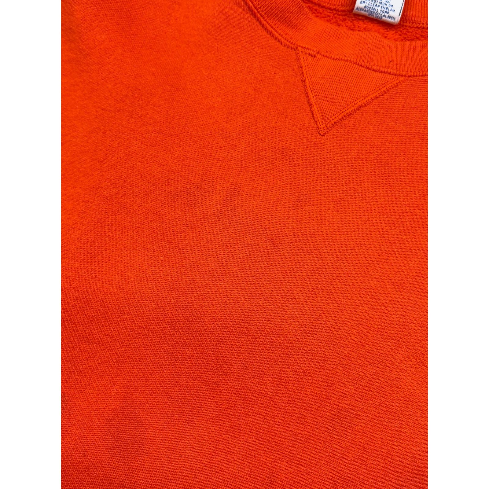 Vintage Vintage Russell Athletic Sweatshirt Size L Orange Size US L / EU 52-54 / 3 - 6 Thumbnail